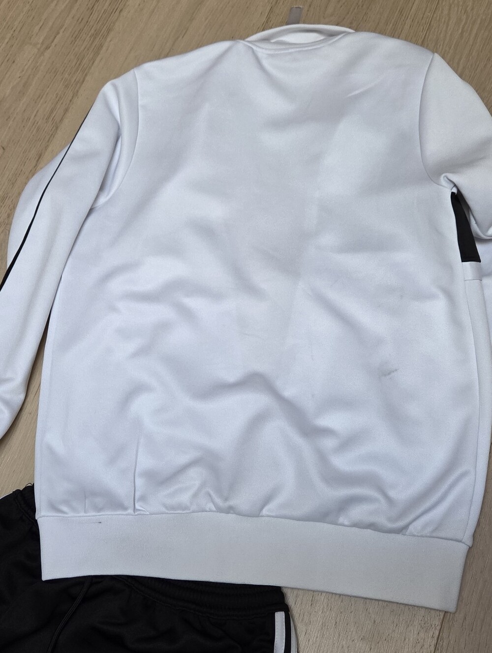 Adidas Juventus FC Presentation Tracksuit Set Men's Medium White Black Gold - Picture 9 of 13